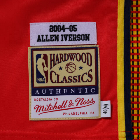 Mitchell Ness «NBA Philadelphia 76ers 2004 Allen Iverson» basketball jersey