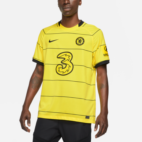 Nike Soccer Jerseys Men’s Oupite Yellow Moderate Straight Fit