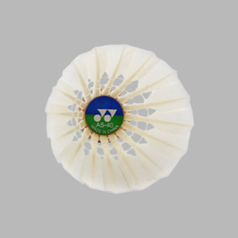 YONEX AS 40EX Goose Feather Shuttlecock 12 Pack Goose Feather Shuttlecocks