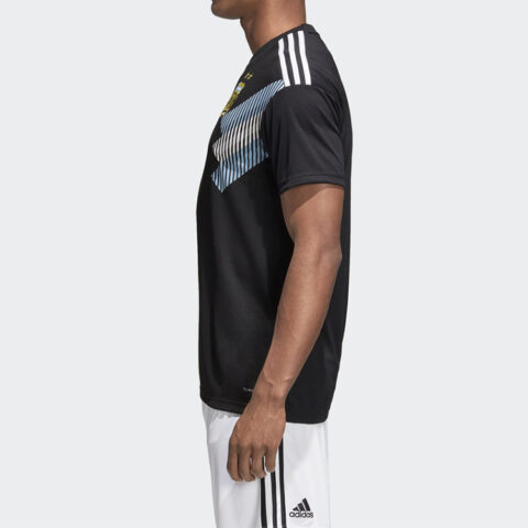 Adidas Argentina Soccer Jerseys Men’s Black Moderate Straight Fit
