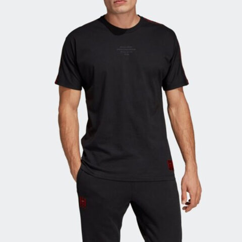 Adidas Manchester United Soccer Jerseys Men’s Black Moderate Straight Fit