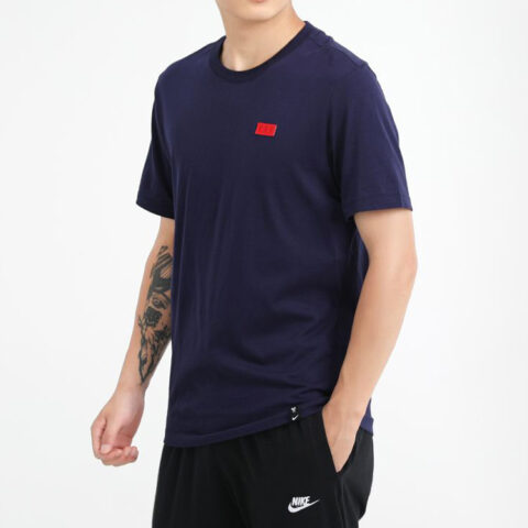 Nike Soccer Jerseys Men’s Black Blue Moderate Straight Fit
