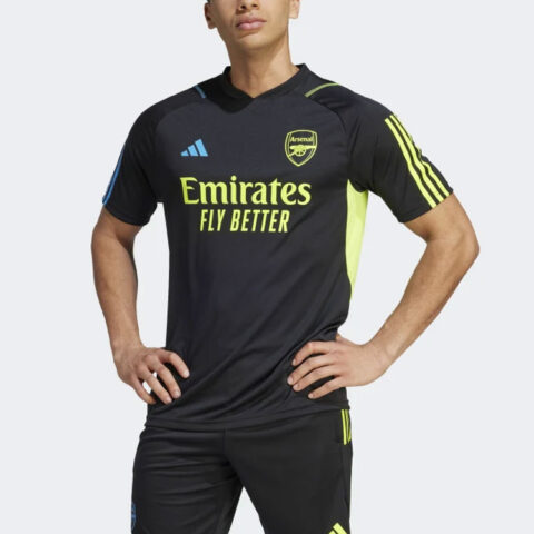 adidas Arsenal Tiro 23 Training Soccer Jersey Black