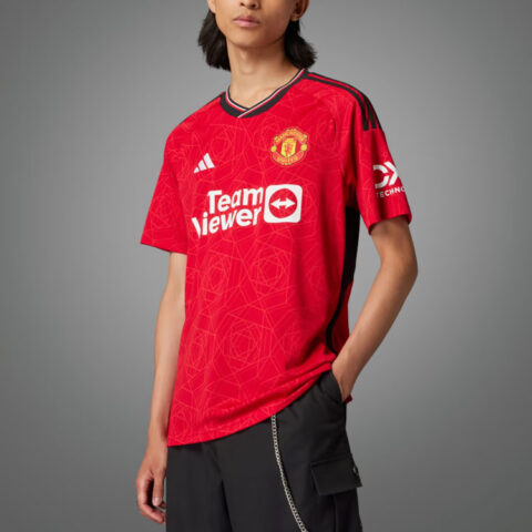 Adidas Manchester United Manchester United Soccer Jersey Men’s Red