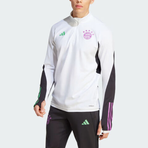 Adidas FC Bayern Soccer Jerseys Men’s White Moderate Straight Fit