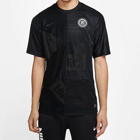 Nike Jersey Soccer Jerseys Men’s Black Moderate Straight Fit
