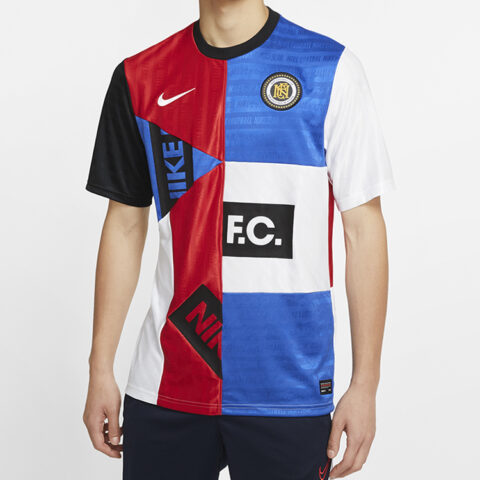 Nike Jersey Soccer Jerseys Men’s Multicolor Moderate Straight Fit