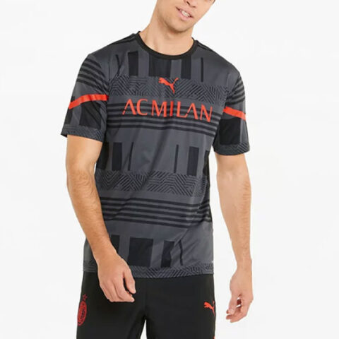 PUMA Soccer Jerseys Men’s Black Moderate Straight Fit