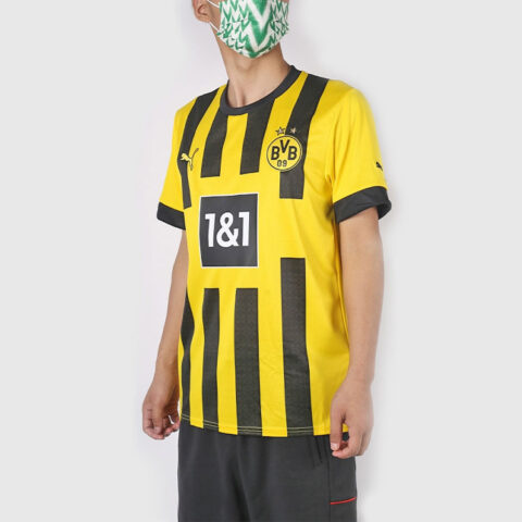 PUMA Soccer Jersey 22 23 Season, Borussia Dortmund, Fan Edition Men’s Yellow