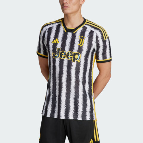 Adidas Juventus Soccer Jerseys Men’s Black Moderate Straight Fit