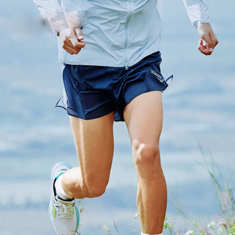 Saucony Sports Shorts Men’s Sea Wave Blue Moderate