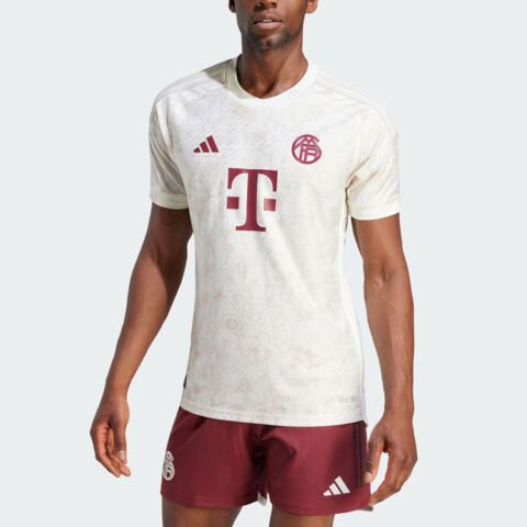 Adidas BayernFC Bayern Soccer Jersey Men’s Jade White