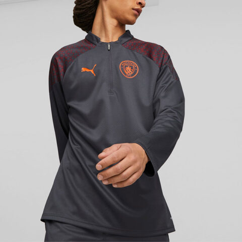 PUMA Manchester City Football Soccer Jersey Men’s Dark Gray