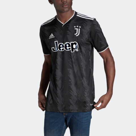 Adidas Juventus Soccer Jerseys Men’s Black Moderate Straight Fit
