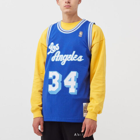 Mitchell Ness «Los Angeles Lakers Alternate 1996-97 Shaquille O’Neal» swingman jersey