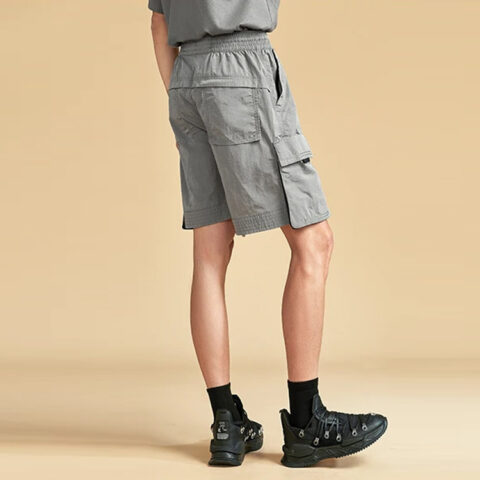 Li Ning Li Ning X Jackie Chan Sports Shorts Men’s Iron Asphalt Gray