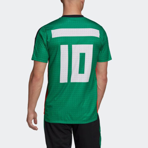 Adidas Soccer Jerseys Men’s Green Moderate Straight Fit