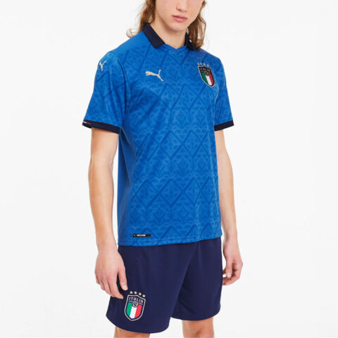 PUMA Uefa Euro 2020 Italy Home Replica Mens Jersey