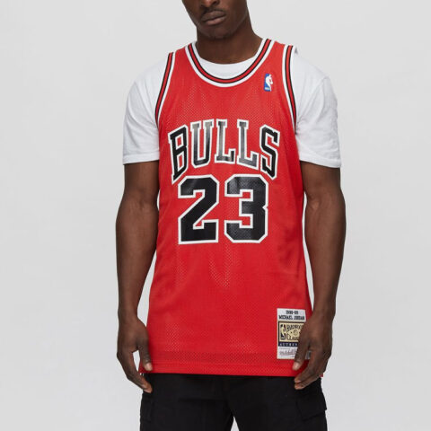 Mitchell Ness Basketball Jersey Men’s Red