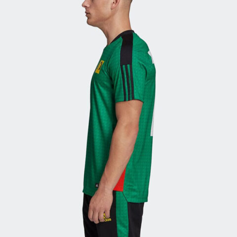Adidas Soccer Jerseys Men’s Green Moderate Straight Fit