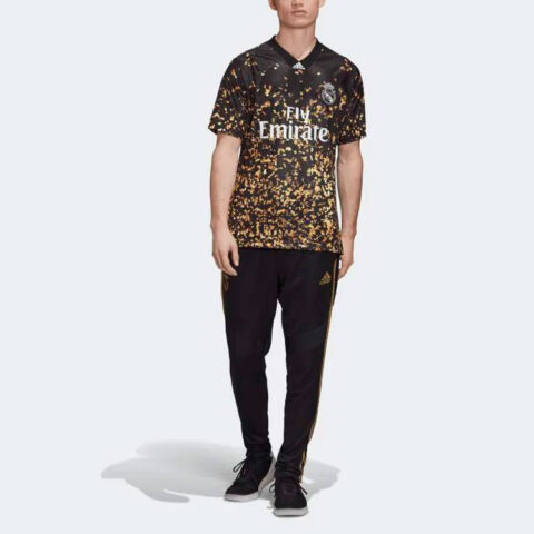 Adidas Soccer Jerseys Men’s Black Moderate Straight Fit