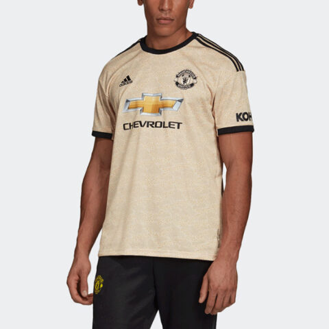 Adidas Manchester United Soccer Jerseys Men’s Khaki Moderate