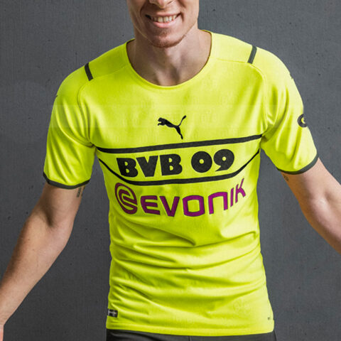 PUMA T7 GO For Soccer Jerseys Men’s Yellow Moderate Straight Fit