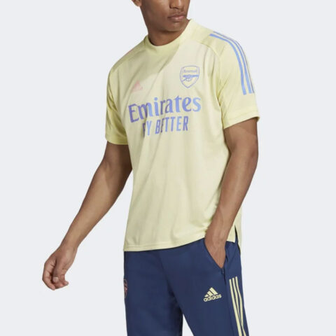 Adidas Arsenal Soccer Jerseys Men’s Yellow Moderate Straight Fit