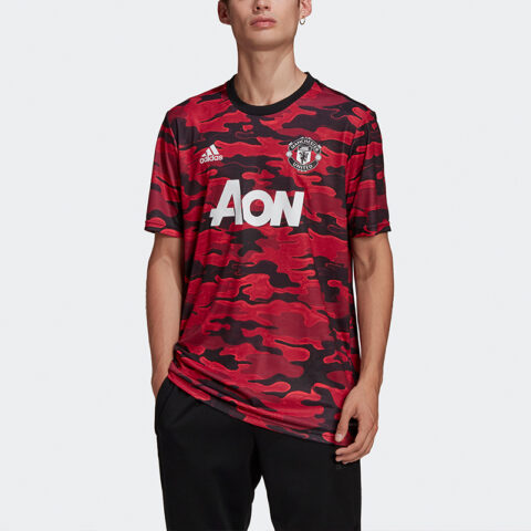 Adidas Manchester United Soccer Jerseys Men’s Red Moderate