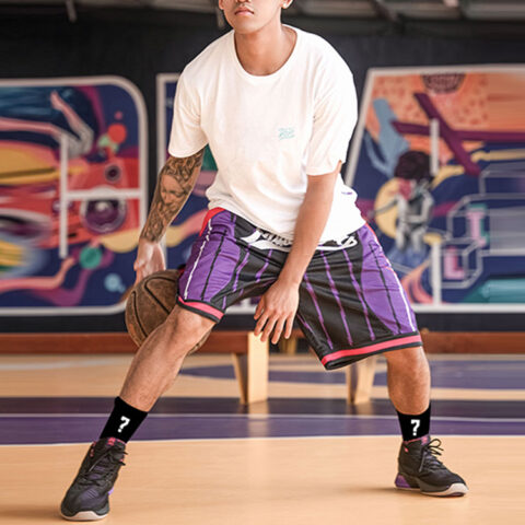Mitchell Ness X UZIS Basketball Shorts Unisex Great Dragon Moderate Other