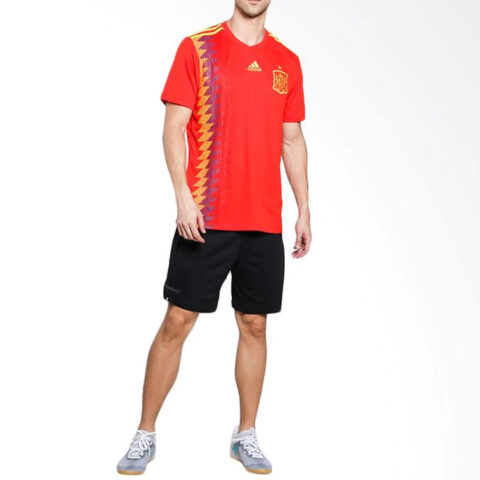 Adidas Soccer Jerseys Men’s Red Moderate Straight Fit