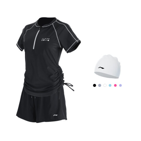 Swimsuit+Swimming Cap[Cinched Waist Slimming, Comfortable Skin-Friendly]