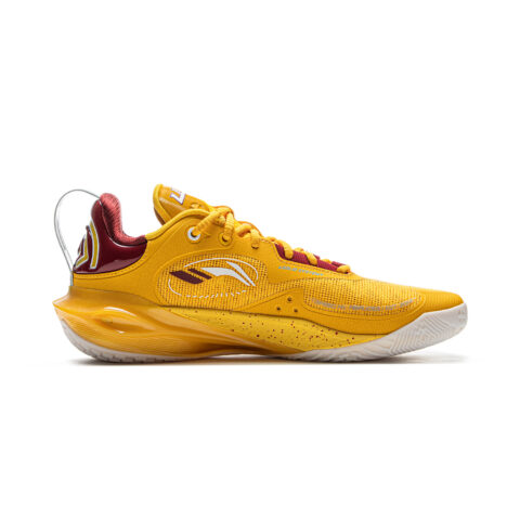 Li Ning Speed 11 Support Rebound Low top Basketball Shoes Men’s Yellow