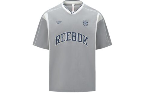 Reebok T Shirt Unisex Light Gray
