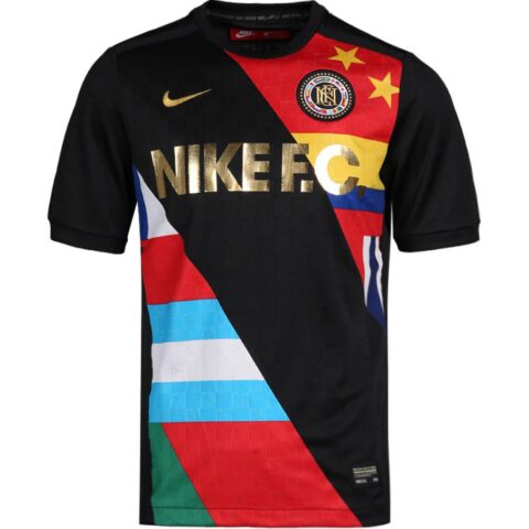 Nike Soccer Jerseys Men’s Black Moderate Straight Fit