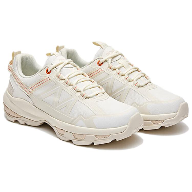 Pony Abrasion Resistant Breathable Low top Hiking Shoes Women’s Ecru