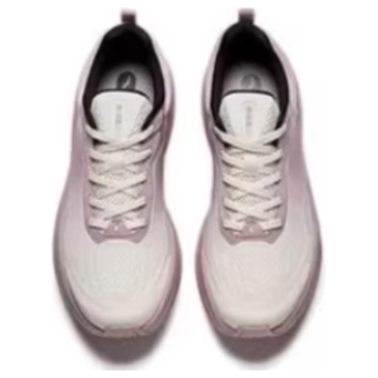 Anta Cushioning Slip Resistant Low top Casual Running Shoes Women’s Beige Purple