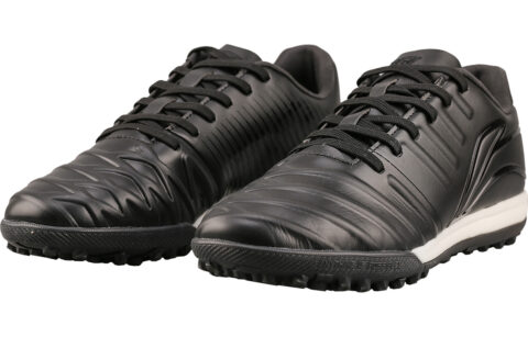 Li Ning Iron TF Turf Artificial Turf Synthetic Leather Cushioning Abrasion Resistant Lightweight Soccer Shoes Men’s