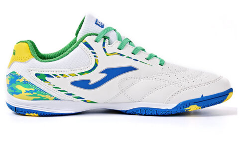 Joma IC/in Slip Resistant Abrasion Resistant Soccer Shoes Men’s White Green