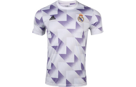 Adidas Soccer Jersey Real Madrid Men’s White Blue