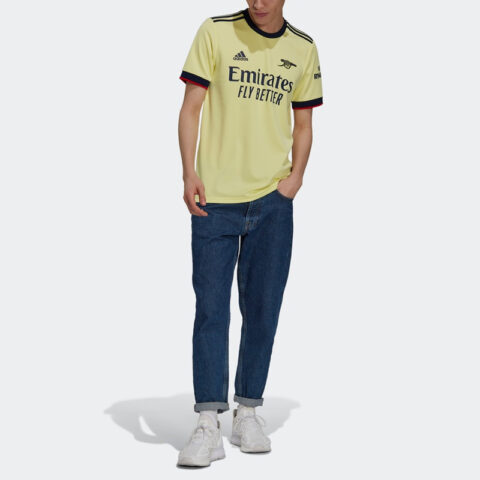 Adidas Arsenal Soccer Jerseys Men’s Yellow Moderate