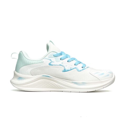 Anta Slip Resistant Coverage Balance Low top Casual Running Shoes Women’s White Pink Blue