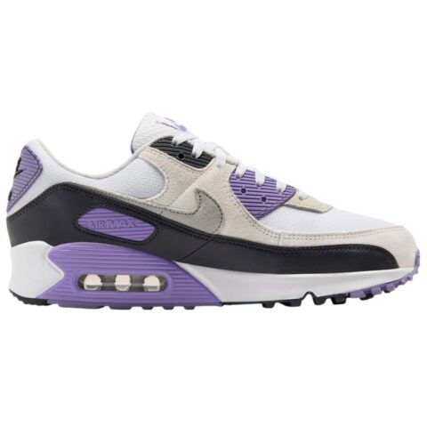 Nike Air Max 90 White Dusty Amethyst Photon Dust Light Smoke Grey