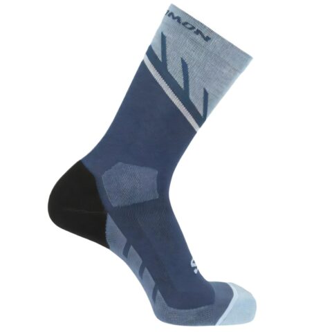 SALOMON Speedcross Crew Knee High Socks Unisex 1 Pack Blue