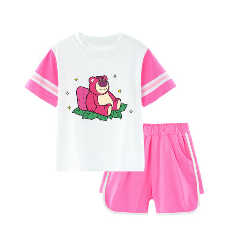 Disney Casual Sportswear Rose Red Children Aged 3 7 Years Old