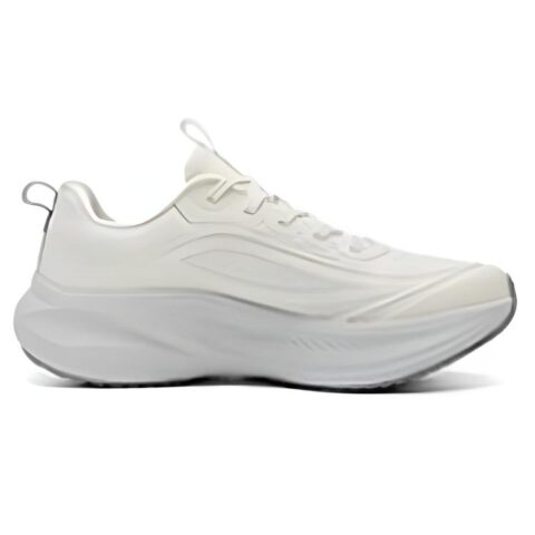 QIAODAN Slip Resistant And Breathable Low top Casual Running Shoes Women’s Crescent Gray