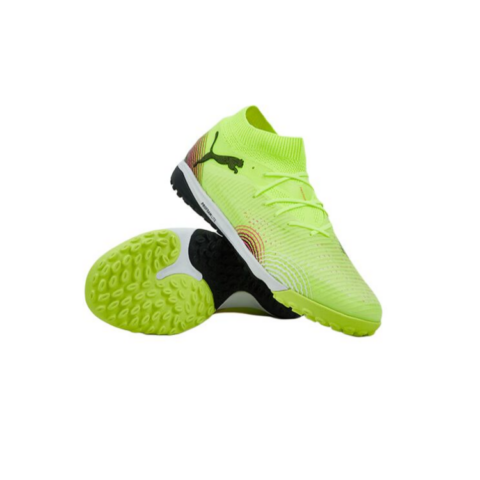 PUMA FUTURE 8 Soccer Shoes Unisex Yellow Black