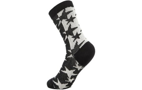 Li Ning Crew Socks Unisex 1 Pack Black & Black