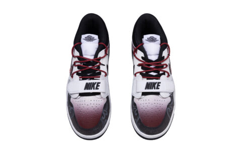 Jordan Legacy 312 Cushioning, Wear Resistant Low top Vintage Basketball Shoes Men’s Black Red