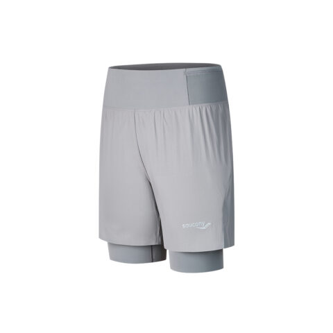 Saucony Running Shorts Men’s Stone Gray